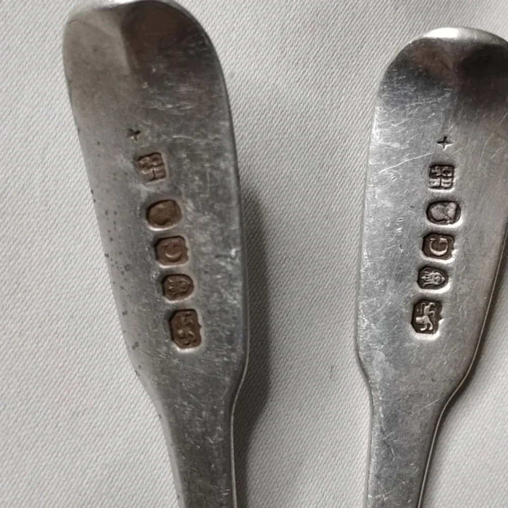 Antique Sterling Silver Spoons2